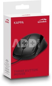 Speedlink mouse Kappa USB, black (SL-610011-BK)