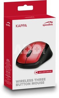 Speedlink mouse Kappa Wireless, red (SL-630011-RD)