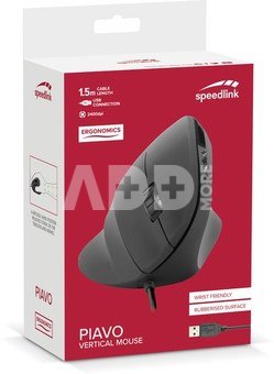 Speedlink mouse Piavo Vertical USB (SL-610019-RRBK)