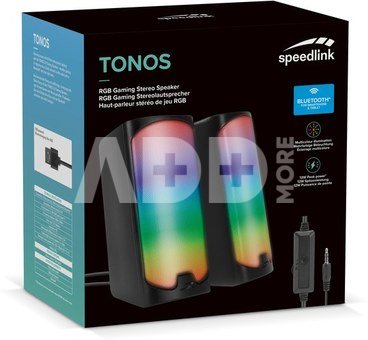 Speedlink speakers Tonos RGB, black (SL-810009-BK)