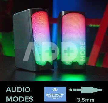 Speedlink speakers Tonos RGB, black (SL-810009-BK)