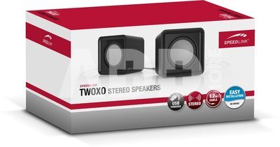 Speedlink speakers Twoxo (SL-810004-BK), black