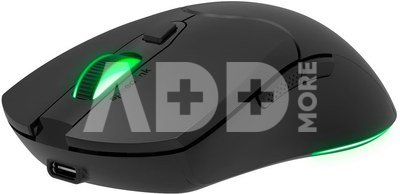 Speedlink wireless mouse Velox RGB, black (SL-680102-BK)