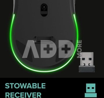 Speedlink wireless mouse Velox RGB, black (SL-680102-BK)
