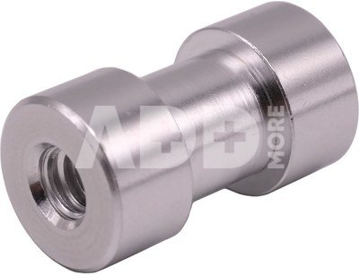 Caruba spigot adapter 1/4" female   3/8" female (28mm) aluminium