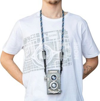 COOPH Rope Camera Strap WB - Plaid Blue 115cm C110080943