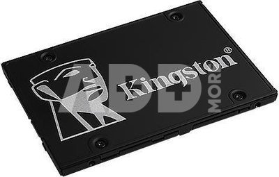 SSD|KINGSTON|KC600|1TB|SATA 3.0|TLC|Write speed 520 MBytes/sec|Read speed 550 MBytes/sec|2,5"|TBW 600 TB|MTBF 1000000 hours|SKC600/1024G