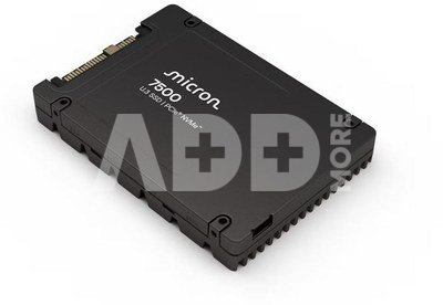 SSD|MICRON|SSD series 7500 MAX|1.6TB|NVMe|NAND flash technology 3D NAND|Write speed 2700 MBytes/sec|Read speed 6800 MBytes/sec|Form Factor U.3|TBW 4380 TB|MTBF 2000000 hours|MTFDKCC1T6TGQ-1BK1DABYYR