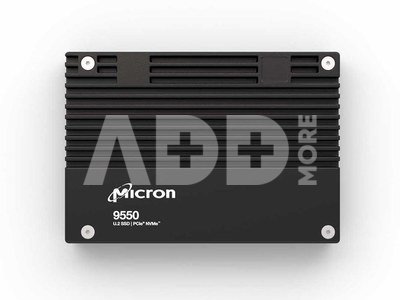 SSD|MICRON|SSD series 9550 PRO|15.36TB|PCIe Gen5|NVMe|NAND flash technology 3D TLC|Write speed 10000 MBytes/sec|Read speed 14000 MBytes/sec|Form Factor U.2|MTFDLAL15T3THA-1BK1DABYYR