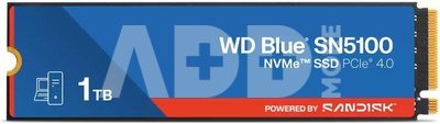 Western Digital Blue SSD 1TB M.2 2280 SN5100 WDS100T5B0E