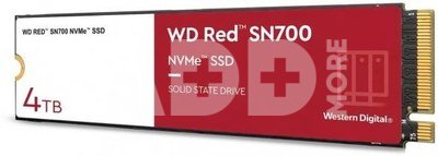 SSD|WESTERN DIGITAL|4TB|M.2|NVMe|Write speed 3100 MBytes/sec|Read speed 3400 MBytes/sec|TBW 5100 TB|WDS400T1R0C