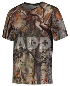Stealth Gear T-shirt Short Sleeve Camo Forest Print size L