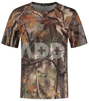 Stealth Gear T-shirt Short Sleeve Camo Forest Print size L