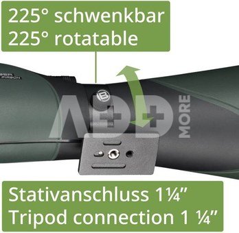 BRESSER Pirsch 20-60x80 Spotting Scope Gen. II with DeLuxe 10:1 Focus