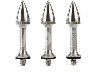 3 Legged Thing Stilettoz Set van 3 lange spikes (1/4 " 20 schroeven en 3/8" compatibel)