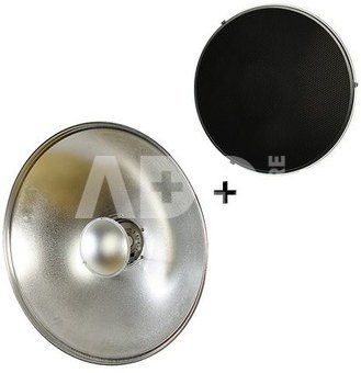 StudioKing Beauty Dish Silver SK-BD700 70 cm with Honeycomb Grid