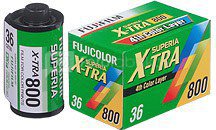 Fotojuosta Fujifilm Superia X-tra 800 135/36 kadrai
