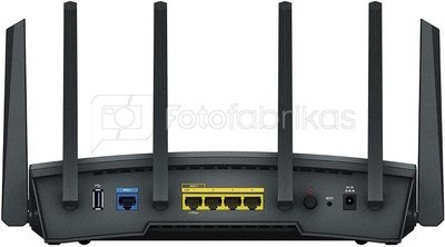 Synology RT6600ax Ultra-fast and Secure Wireless Router for Homes Synology Ultra-fast and Secure Wireless Router for Homes RT6600ax 802.11ax, Ethernet LAN (RJ-45) ports 5, Antenna type External antenna x 6