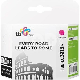 TB Print Ink for Brother DCPJ722 DW Magenta TBB-LC3213M 100% new
