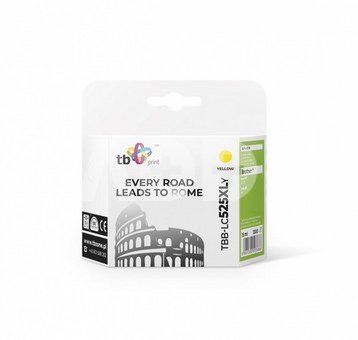 TB Print Ink for Brother LC529/53 9 TBB-LC525XLY yellow