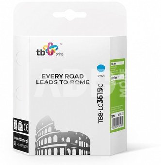 TB Print Ink for Brother MFC-J23 30DW Cyan TBB-LC3619C