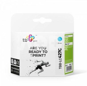 TB Print Ink for Brother MFC-J5955DW TBB-LC427C 100% new cyan