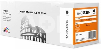 TB Print Toner for OKI C532 TO-C532BN Black 100% new