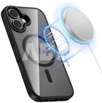 Tech-Protect case Apple iPhone 17 MagMat MagSafe, black/clear