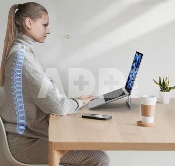 Tech-Protect notebook stand ULS100, silver