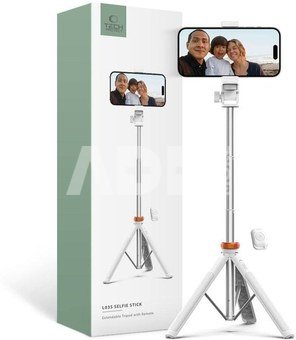 Tech-Protect Selfie Stick Tripod L03S, white