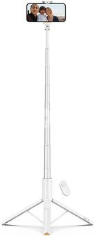 Tech-Protect selfie stick tripod L09S Bluetooth, white