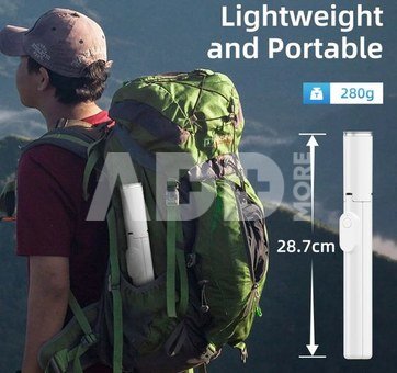 Tech-Protect selfie stick tripod L09S Bluetooth, white