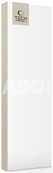 Tech-Protect watch strap Nylon Stripe Xiaomi Smart Band 8/9/10, pink/grey