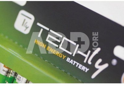 Techly Alkaline batteries LR03 AAA 24pcs, (IBT-LR03T24B)