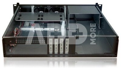 Techly Compact PC ATX Rack 19cali 2U black