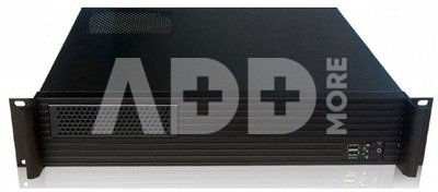 Techly Compact PC ATX Rack 19cali 2U black