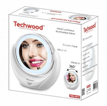 Techwood makeup mirror TML-2674