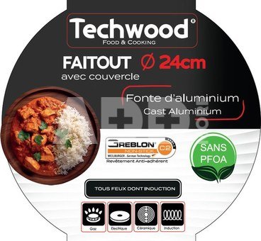Techwood oven pot TP-24FT 24cm