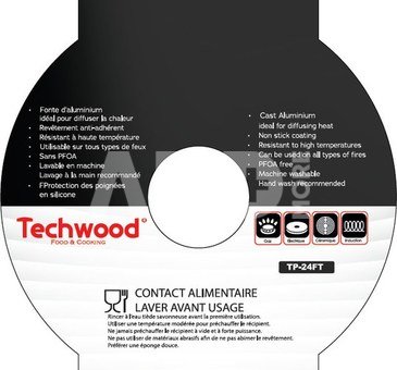 Techwood oven pot TP-24FT 24cm