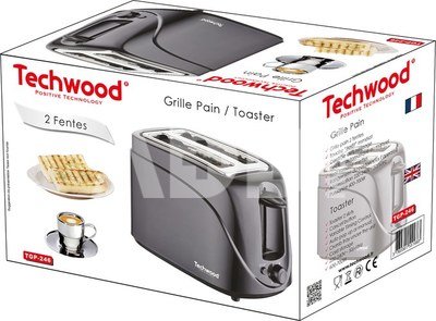 Techwood toaster TGP-246, black