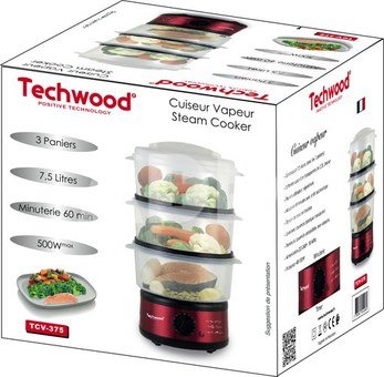 Techwood toiduauruti TCV-375 7,5L