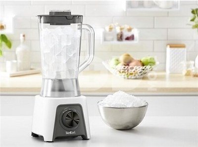 TEFAL | Blender | BL2C0130 | Tabletop | 450 W | Jar material Plastic | Jar capacity 1.5 L | Ice crushing | White