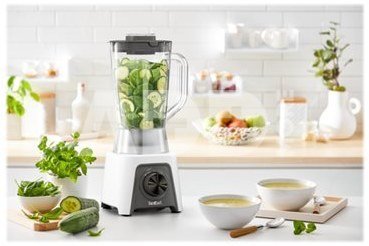 TEFAL | Blender | BL2C0130 | Tabletop | 450 W | Jar material Plastic | Jar capacity 1.5 L | Ice crushing | White