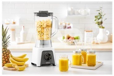 TEFAL | Blender | BL2C0130 | Tabletop | 450 W | Jar material Plastic | Jar capacity 1.5 L | Ice crushing | White