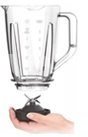 TEFAL | Blender | BL420838 BlendForce | Tabletop | 600 W | Jar material Plastic | Jar capacity 1.25 L | Ice crushing | Black