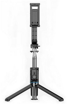 XO tripod-selfie stick SS13 BT 106cm, black
