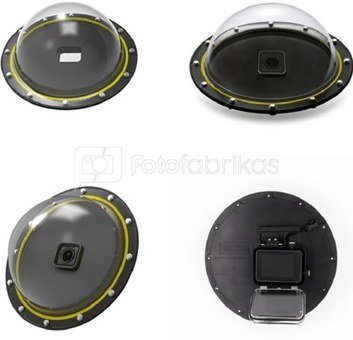 Telesin Waterproof dome port for GoPro Hero 8 black camera
