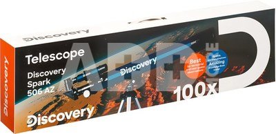 Teleskopas su knyga Discovery Spark 506 AZ (EN)