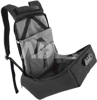 Tellur 15.6 Notebook Backpack Antitheft V2, USB port, black