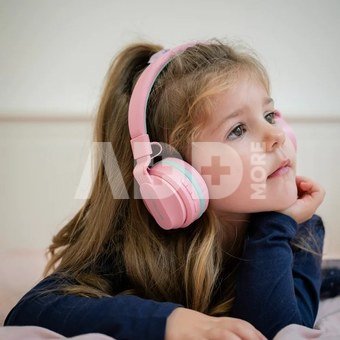 Tellur Buddy Bluetooth Over-ear Headphones Pink
